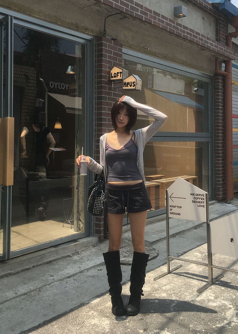 RIB BANDING SHORTS (3color)