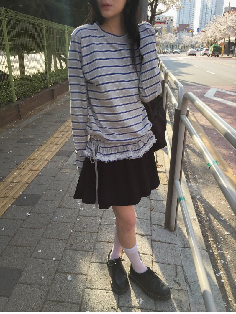 Bunny Pleated Skirt (3color)