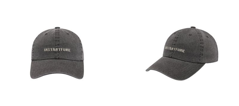 Washed logo baseball cap