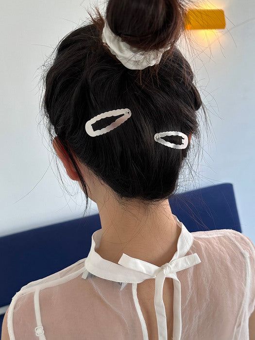 geegee(ジジ)の「matt hair snaps - cloud (2pcs)(Hair Accessories)」