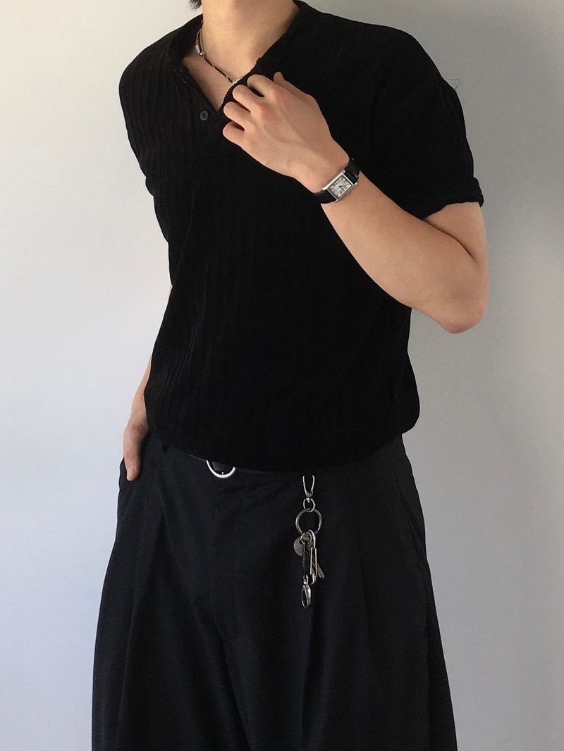 Russ Henley neck short-sleeved 2C