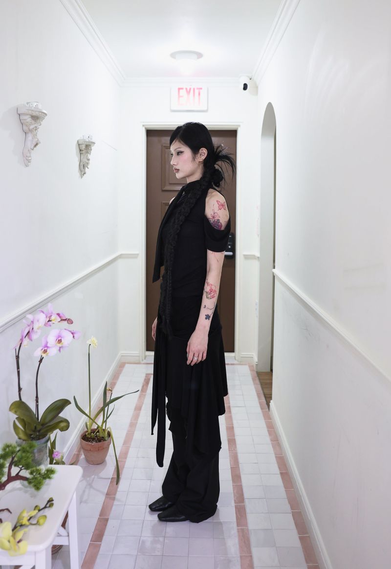 Halter open shoulder T (3color)