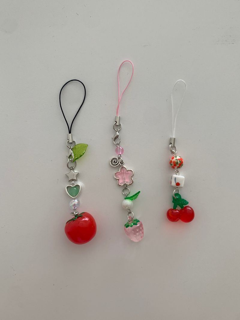 [Keyring] Fruit Fruit keyring__tomato