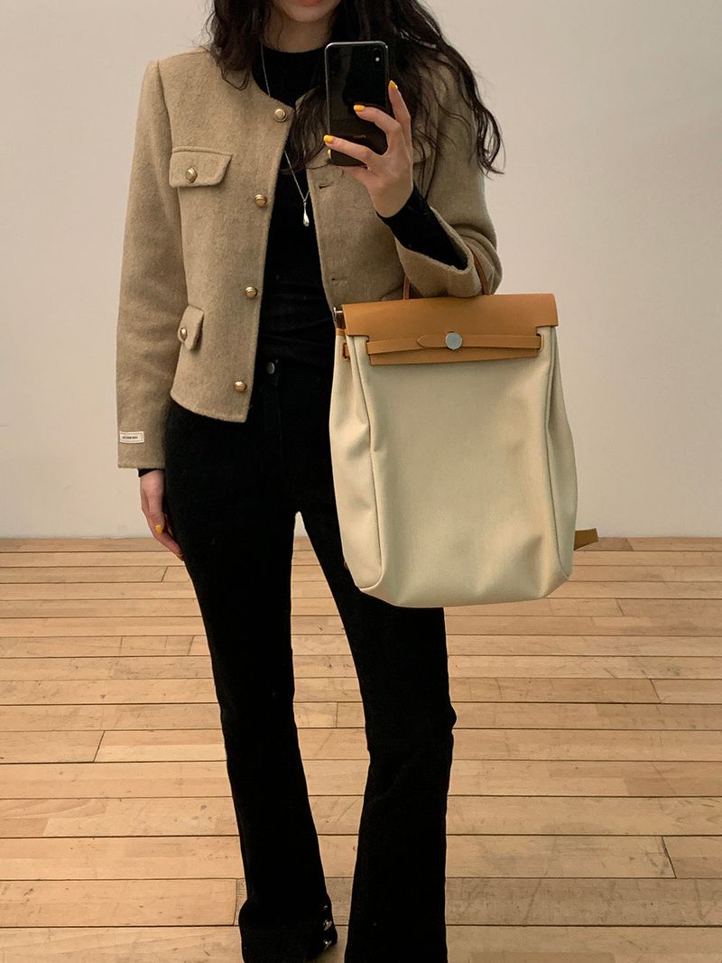 [MADE] Benne wool handmade tweed jacket