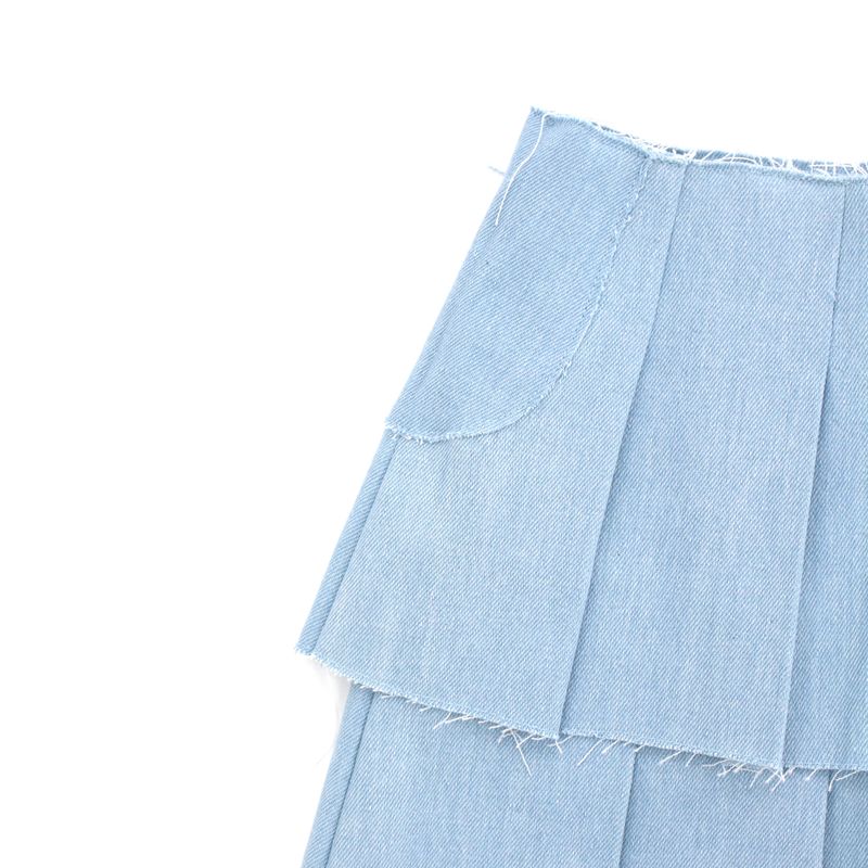 [MADE] Double pleats skirt 005