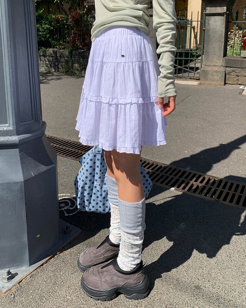 [ORIGINAL] Lavin Frill Skirt