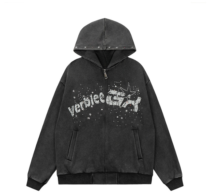 Cozy&Kitsch（コージーアンドキッチ）の「Daze Graffiti Splash Hoodie Zip-up（Tops）」