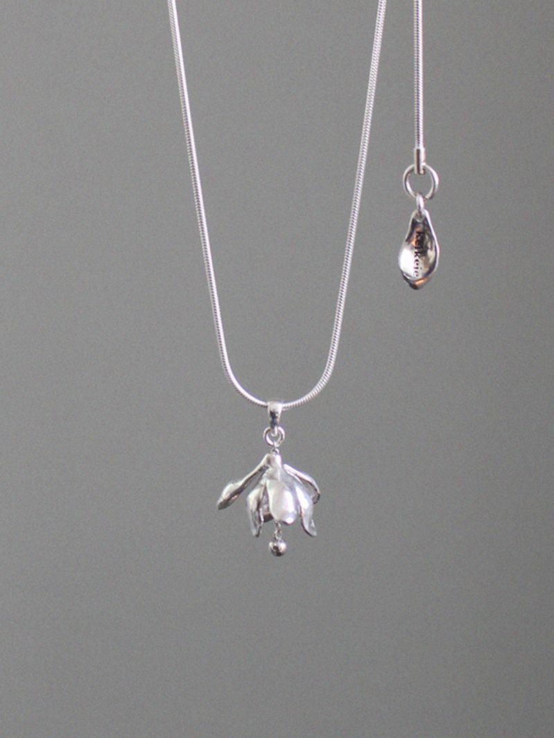 keikeie（ケイケイイ）の「【MADE】 マグノリアネックレス 01（アクセサリー）」