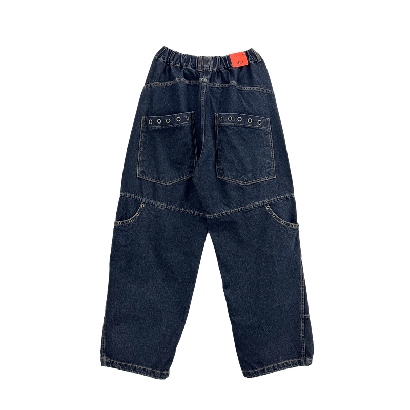 アイレットポケットバルーンデニムパンツ