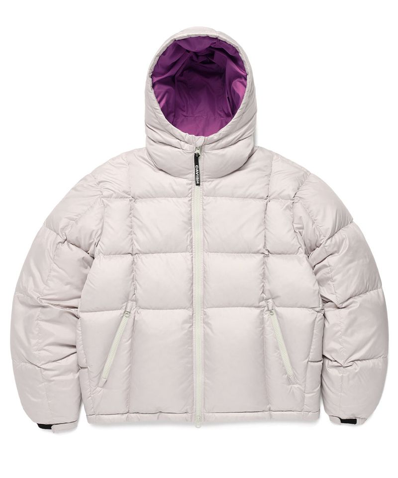 cavish（カビシ）の「HOODED DUCK DOWN JACKET ASH(CV2DWUB901A)（Jackets/Outerwear）」