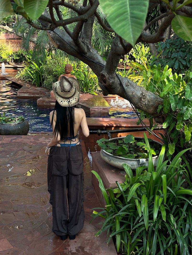 Ethnic Ratan Cowboy Fedora