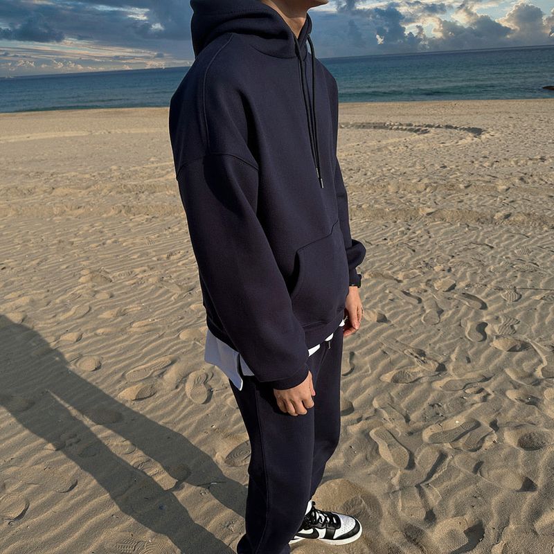 A Perfect Double Over Hood T (12color)