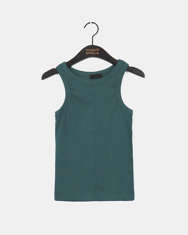 [5 colors] Bev Stitch Round Mango Sleeveless