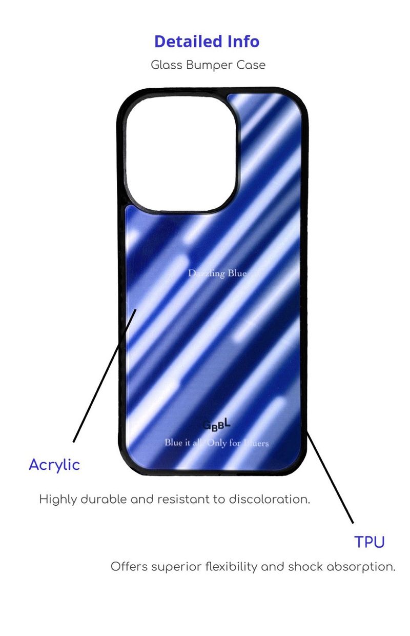 RAIN GLEAM - [Glass Bumper Case] 
