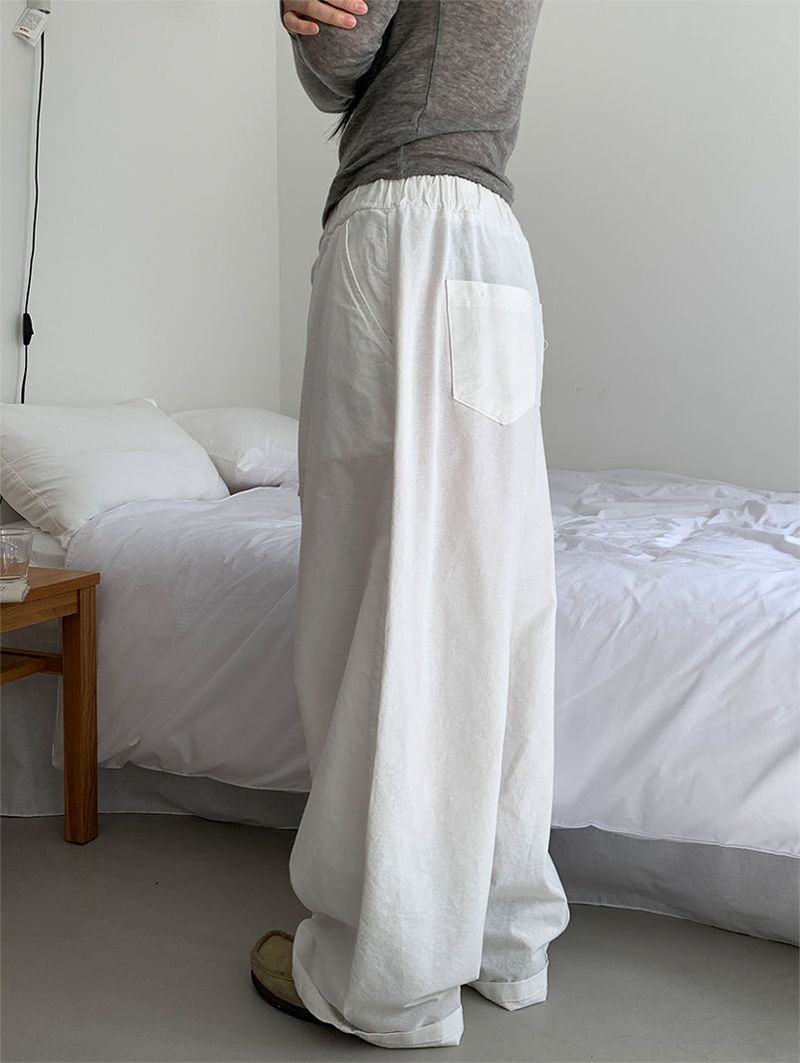 REFRESH WIDE BANDING PANTS (5C)