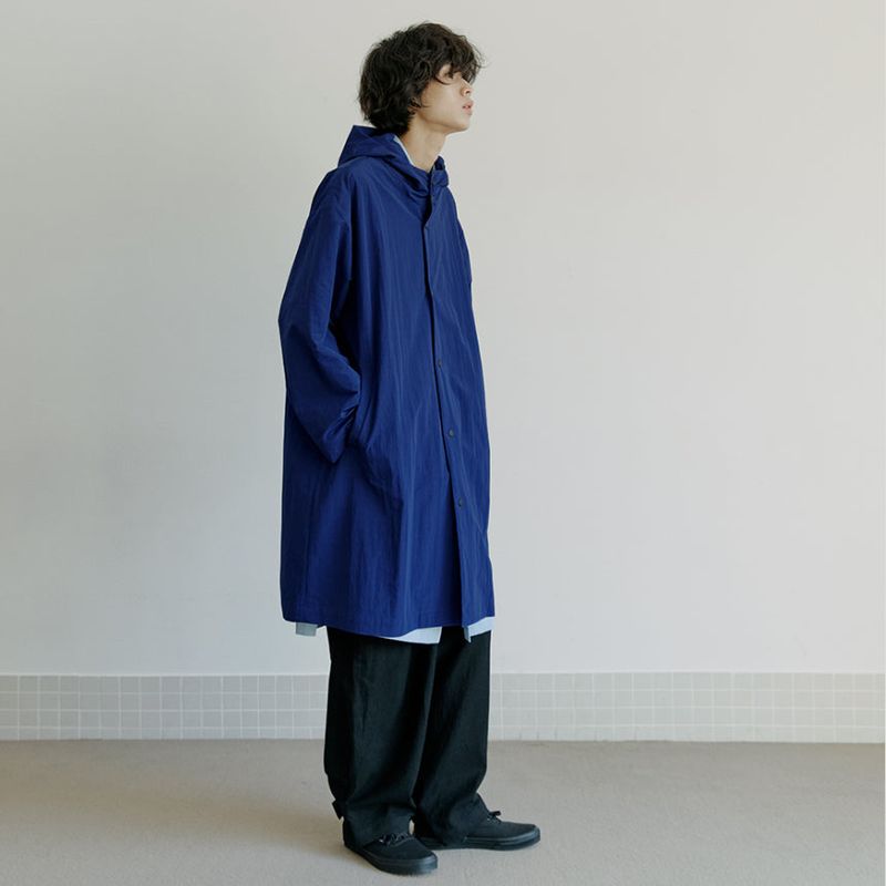 unisex rain coat blue navy