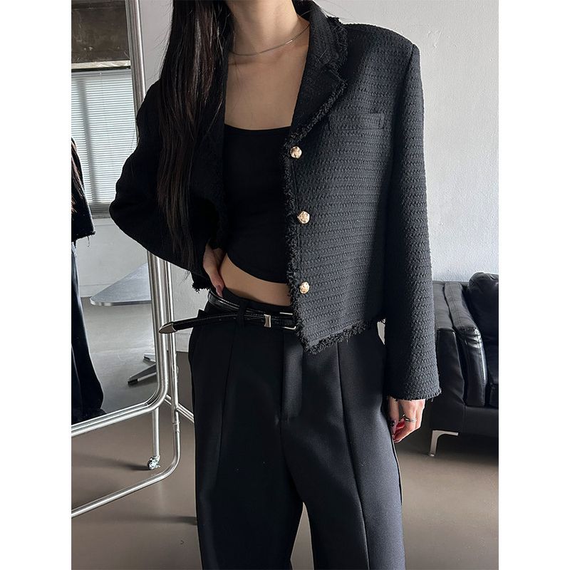 LAURANT（ロラン）の「[S/S] Tail cutting tweed jacket(2color)（Jackets/Outerwear）」