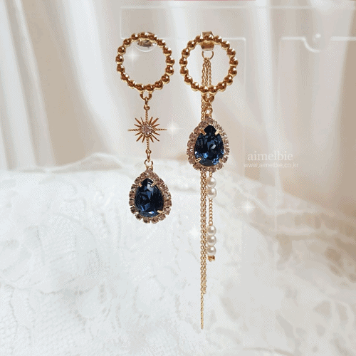 [SNSD Taeyeon Piercing] Meteor Shower Piercing - Navy