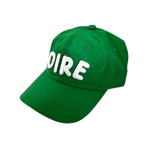 DIRE nylon ball cap Green