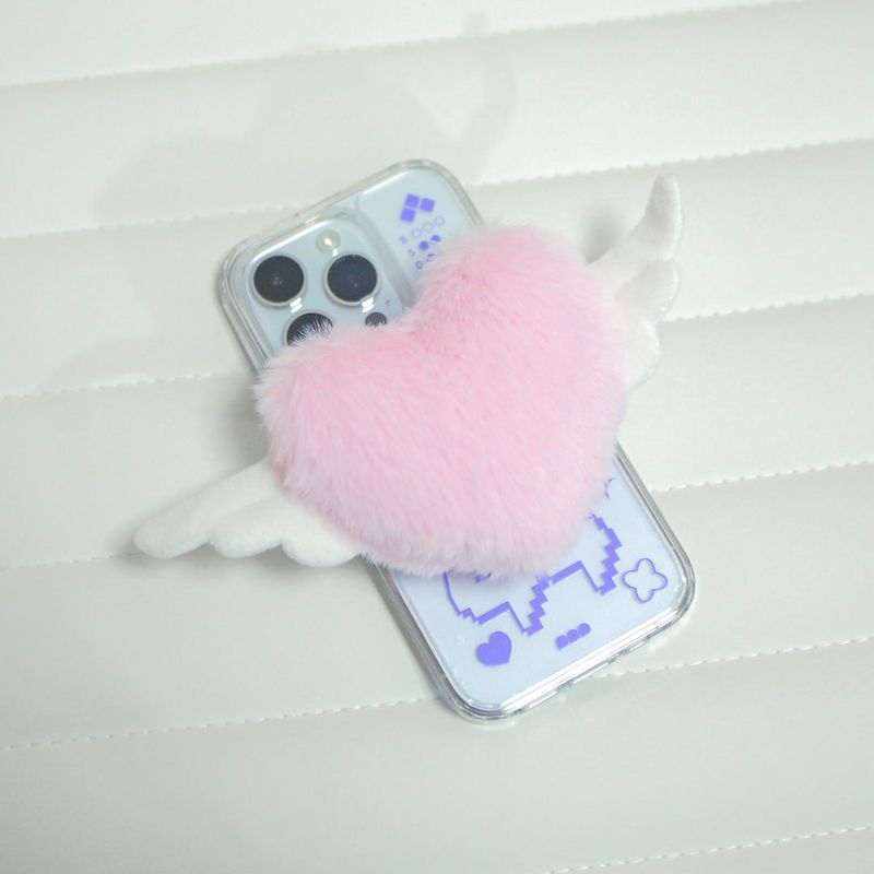 【MADE】Plush Big Heart Smart Tok / Pesto 27.