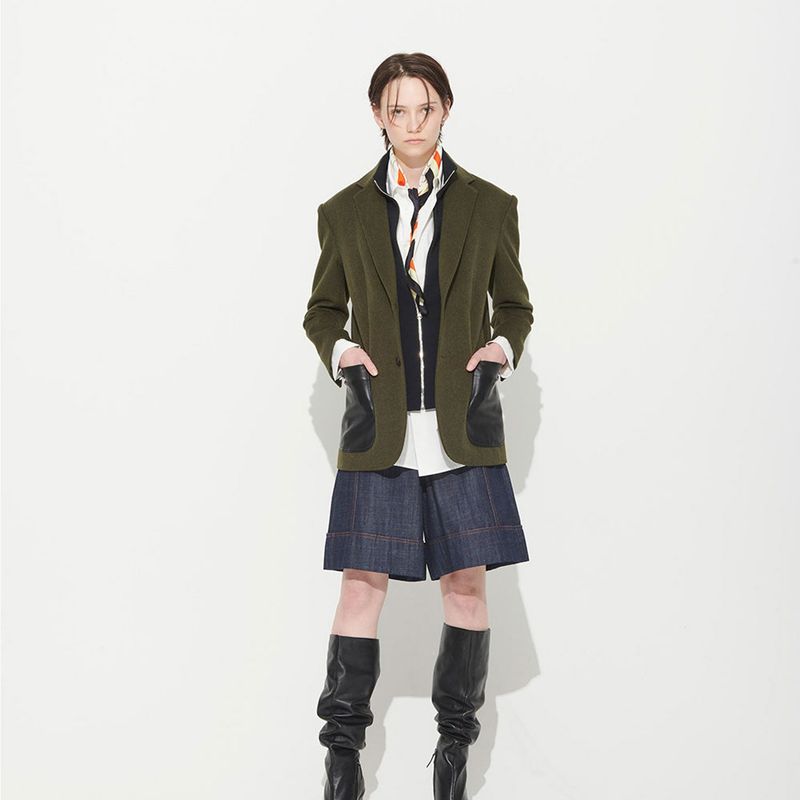 PUBLICKA X(パブリカエックス)の「 MOLLY DETACHABLE JACKET, KHAKI(Jackets/Outerwear)」