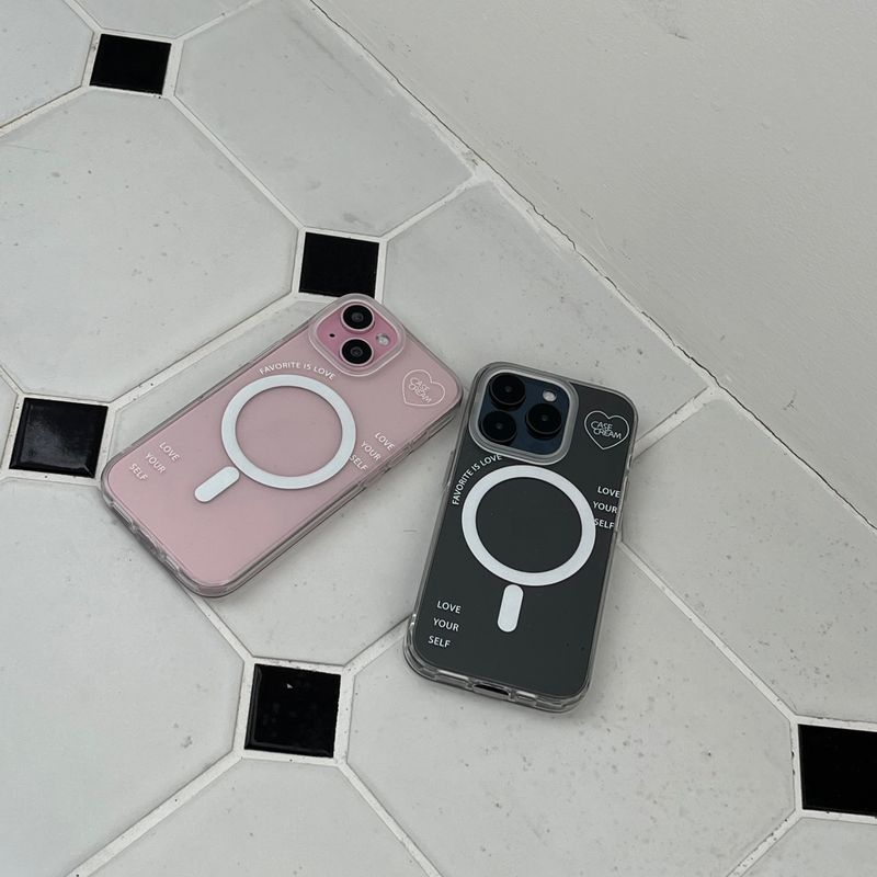 [MADE] Love Love [Macsafe jelly hard case] 2color