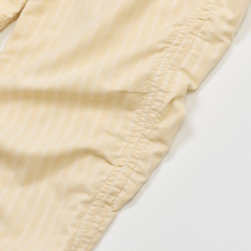 SHIRRING LONG PANTS CREAM
