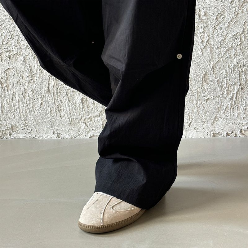[UNISEX] Flap string cargo banding pants (2color)