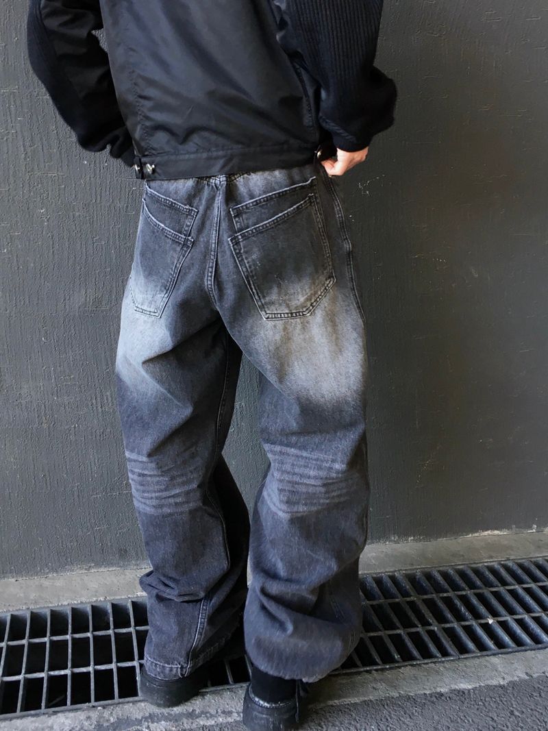 DISCERNMENT(ディサーンメント)の「Swain Double Back Pocket Wide Denim Pants 2C(Pants)」