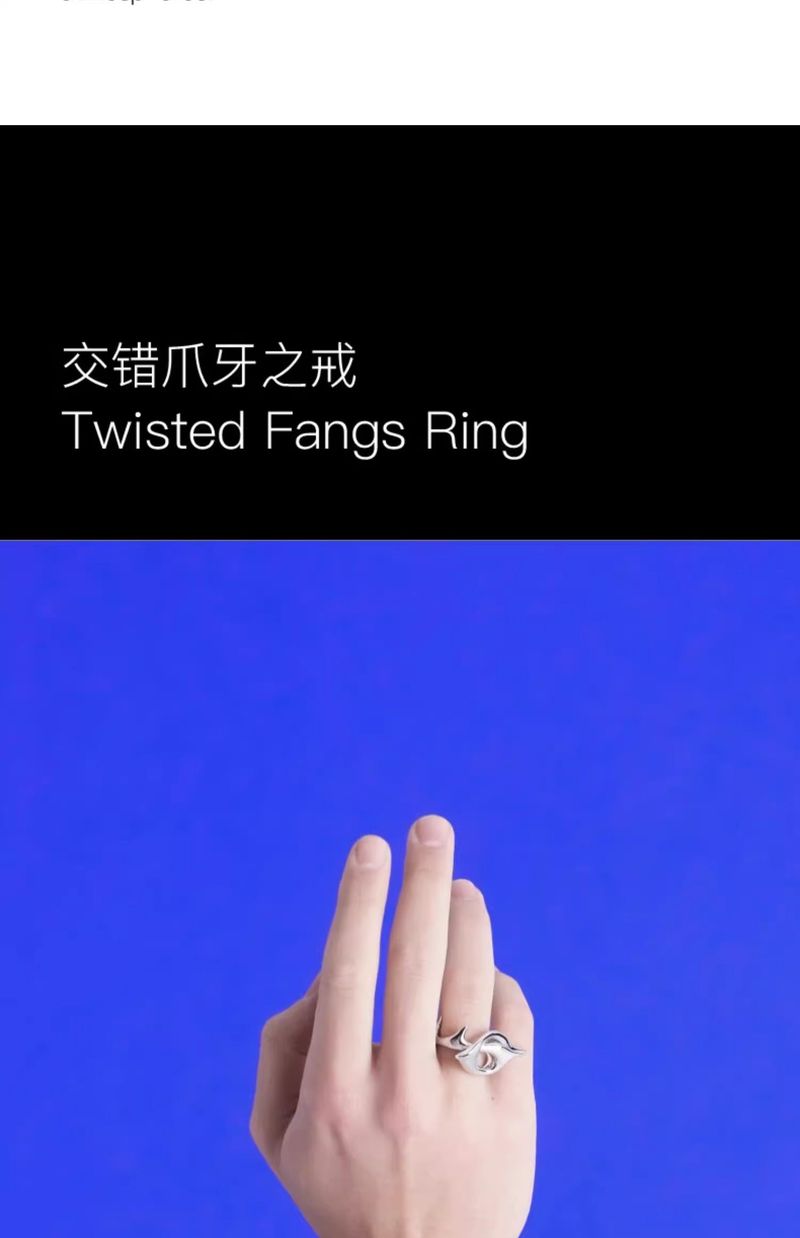 KVK VENOM Interlaced Minion Rings