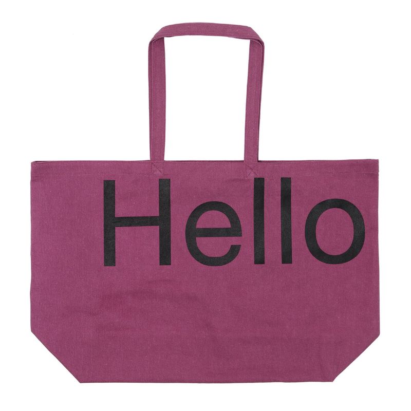 Big tote bag - Grape