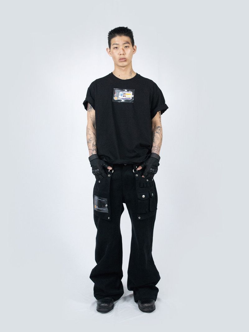 FULLOFSSUN(フルオブサン)の「Multipass T-Shirts (Black)(Tops)」