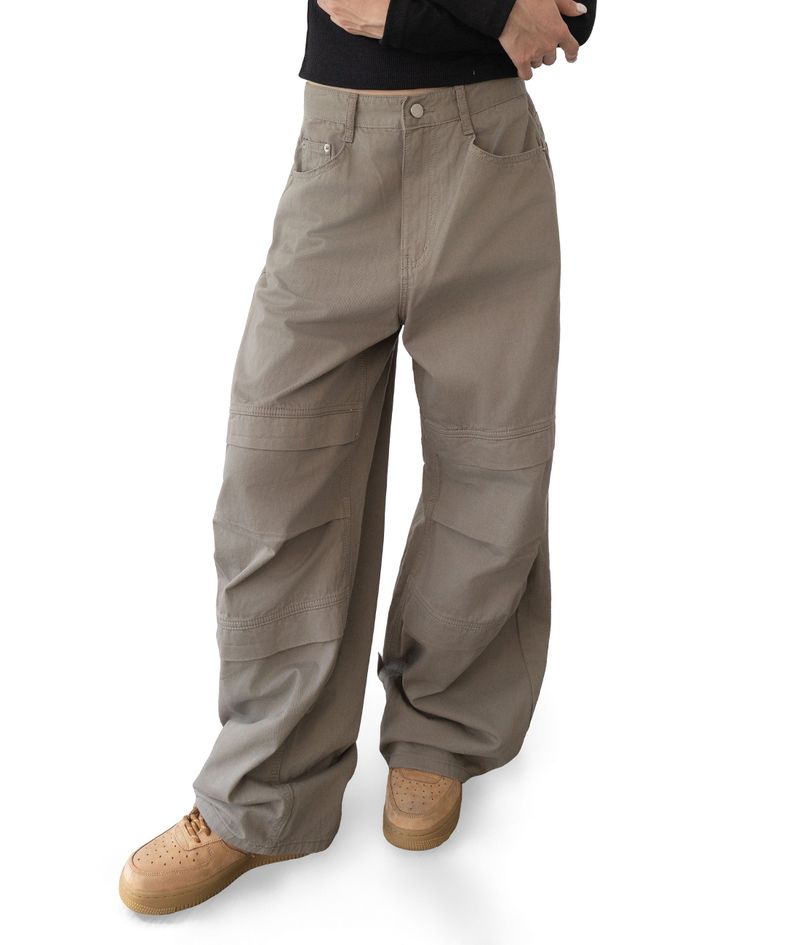 Hannah Cotton Wide Work Pants