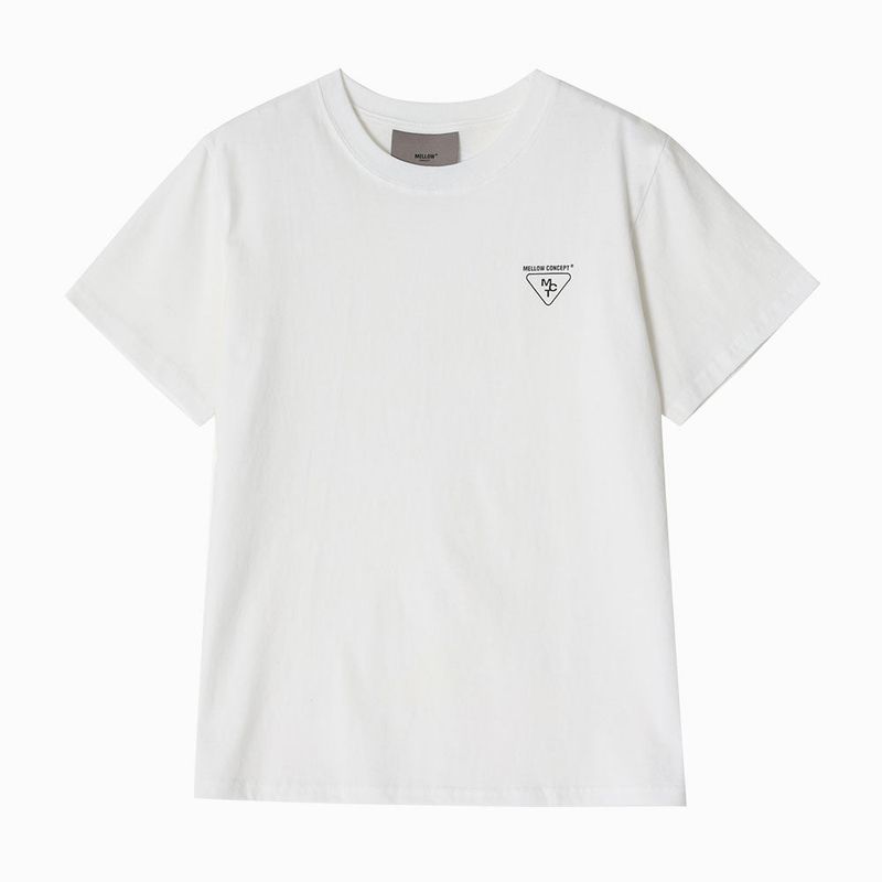 mellowconcept（メロウコンセプト）の「MCT W11 White concept Basic T-shirts（Tops）」