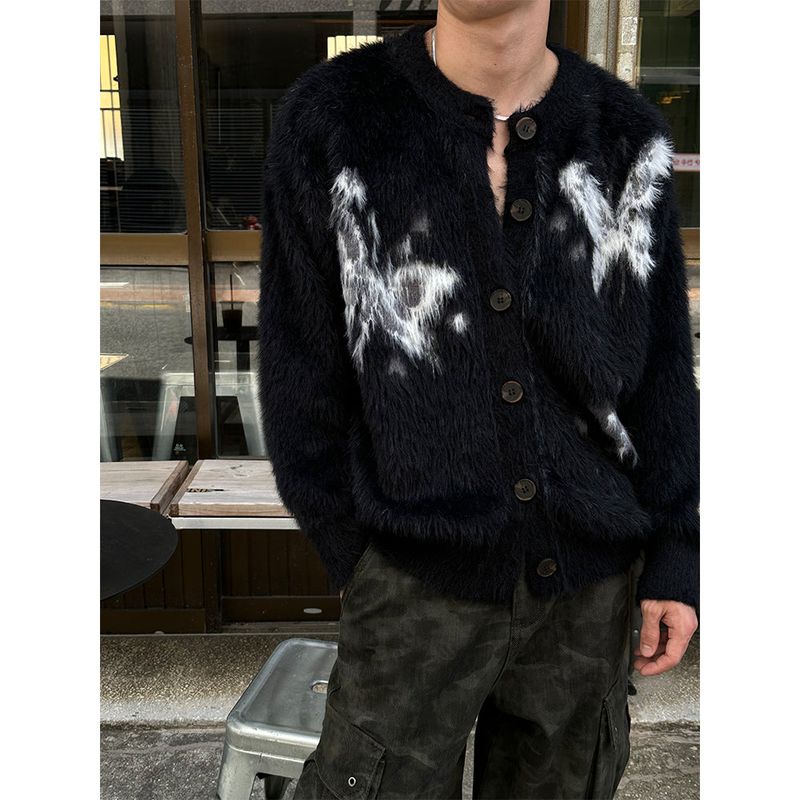 LAURANT（ロラン）の「[F/W] Heavy angora fly cardigan(2color)（Tops）」