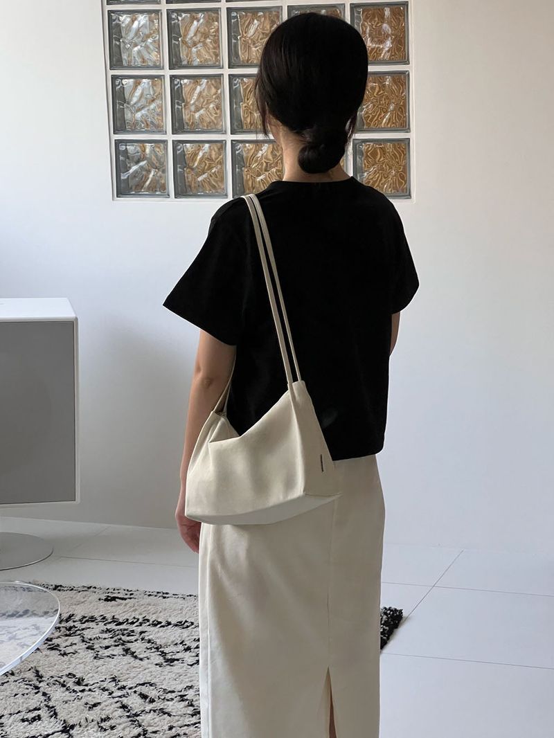 ppocketto cozy half bag - ivory