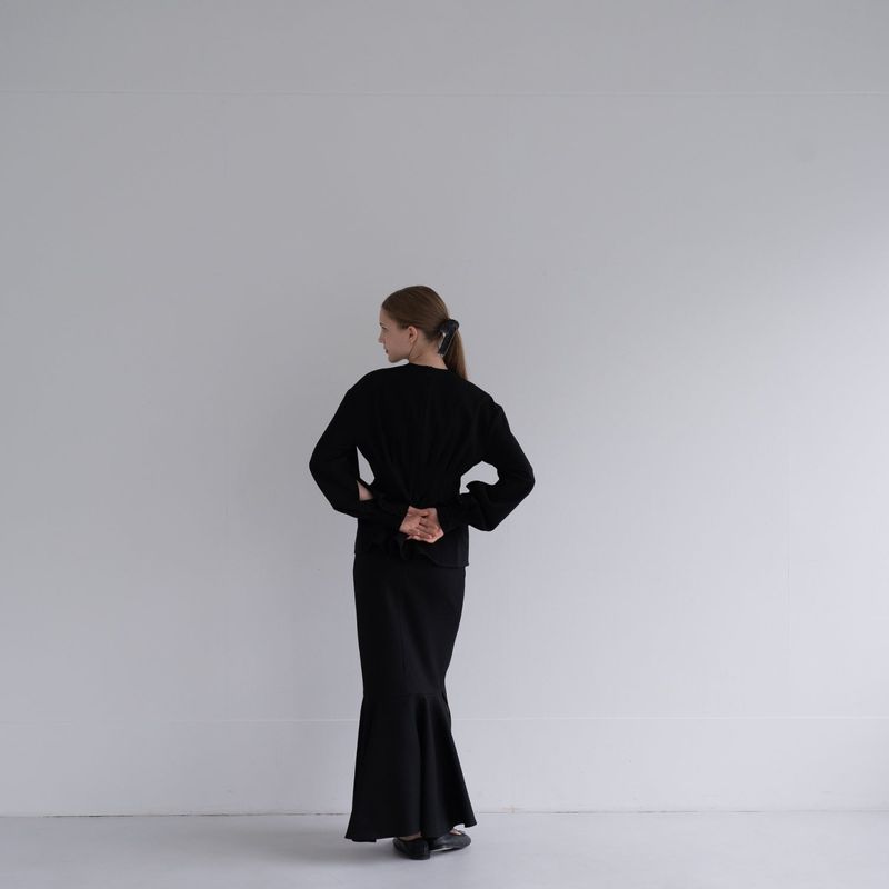High waist mermaid skirt third