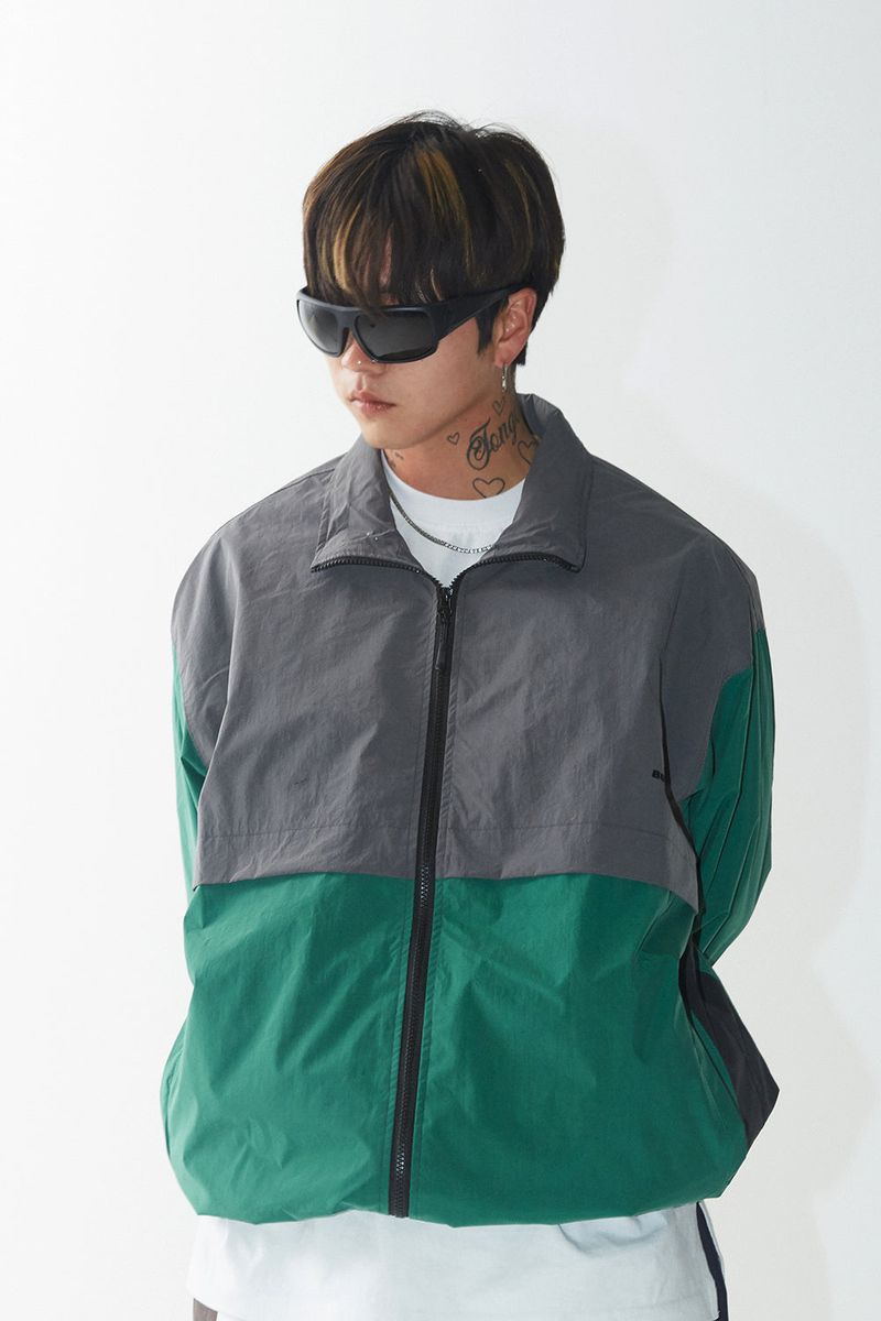BSR2223FWJK057 MCS WIDE JACKET GRAY GREEN