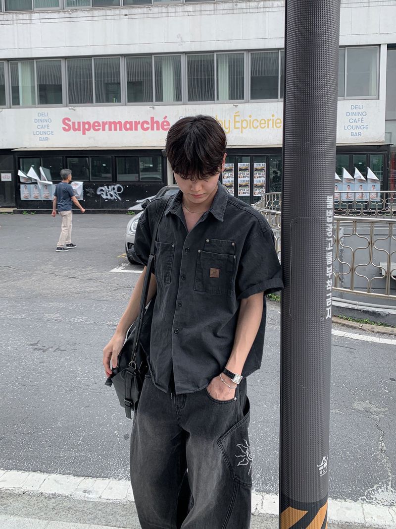 Fukui Double Patch Short Sleeve Shirt
