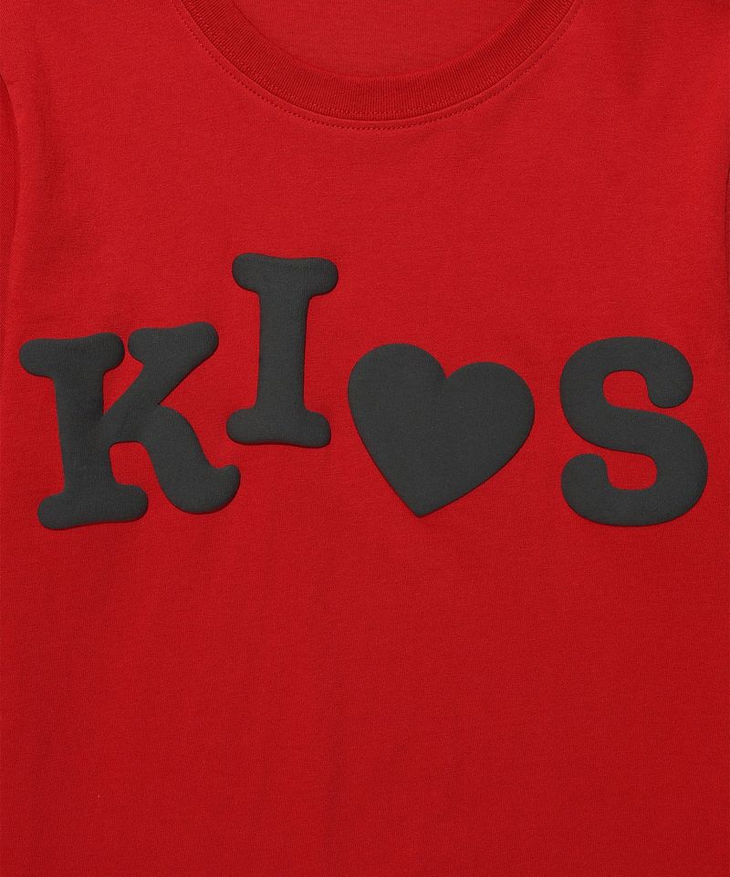 Bumpy Kiss Logo Tee Red (KIB6MFT503A)