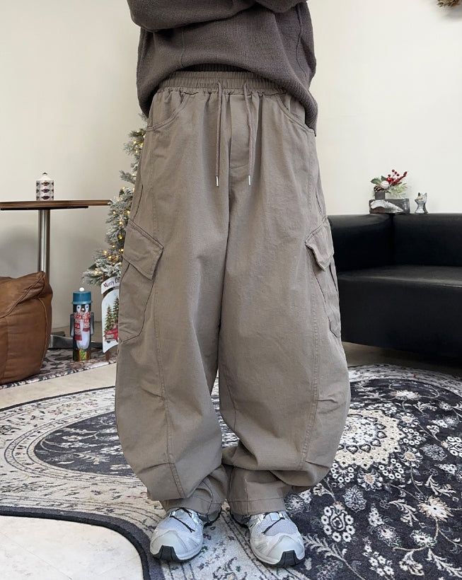 SATIIIZ（サティーズ）の「ヘディーカーブドカーゴコットンパンツ（パンツ）」