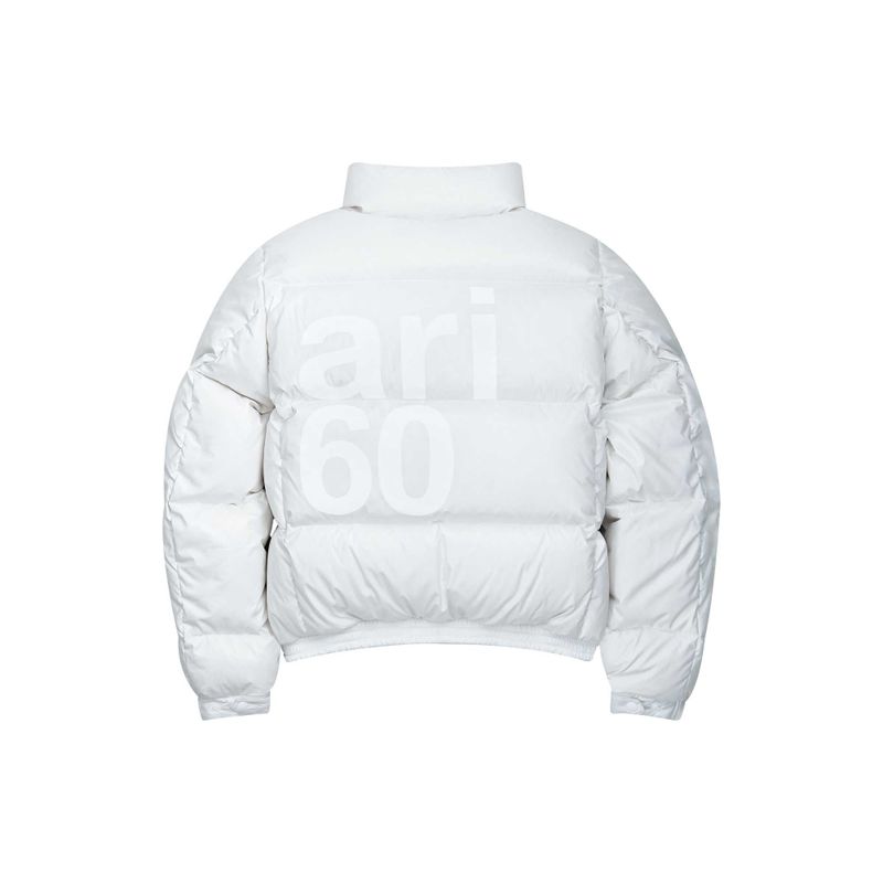 1/2 BASIC SAFARI DOWN JACKET (WHITE)