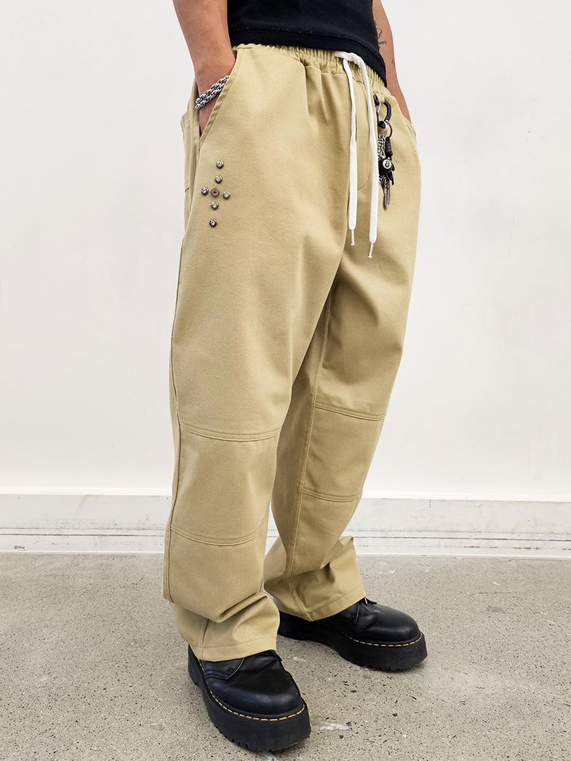 VENTIQUE Broach keyring wide Pants 4 colors
