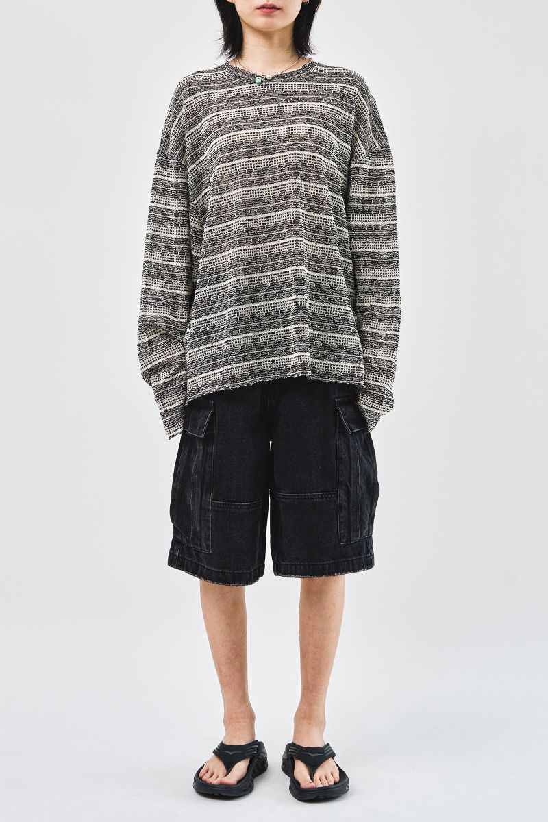 Pace Snap Denim Shorts (2color)