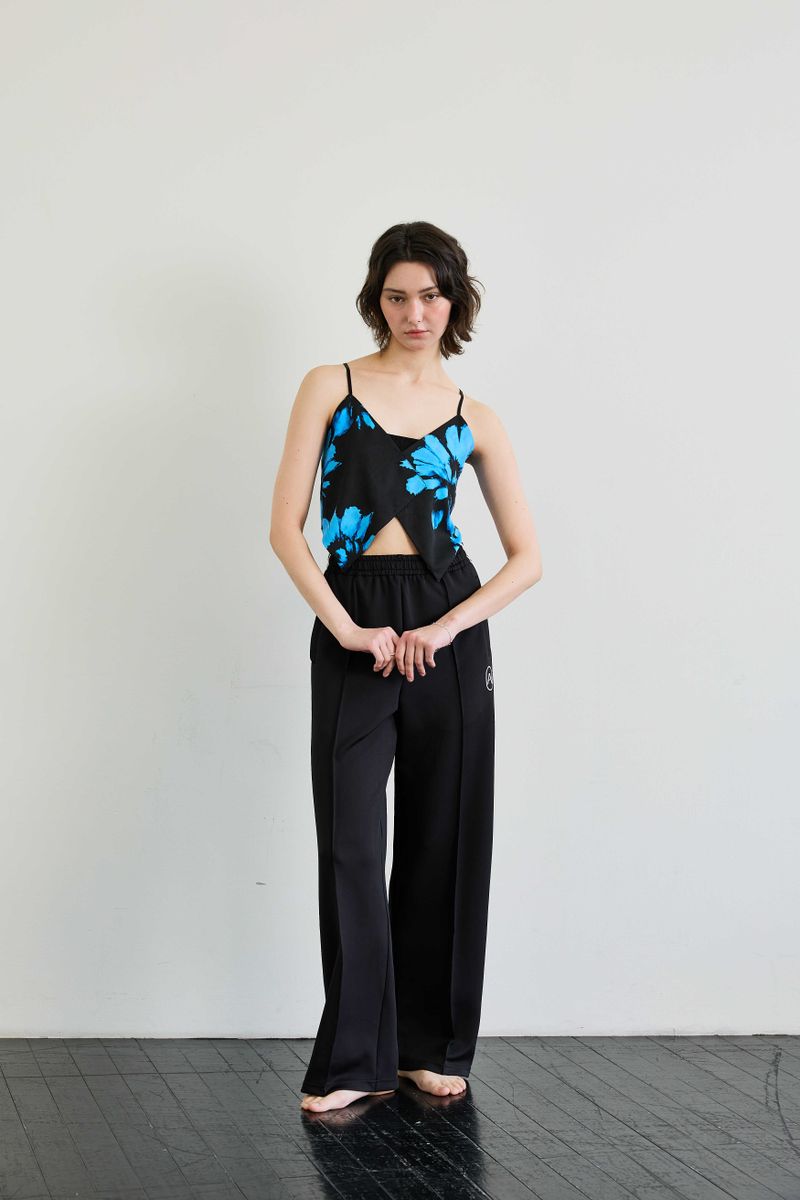 FLUTTER TOP / BLUE