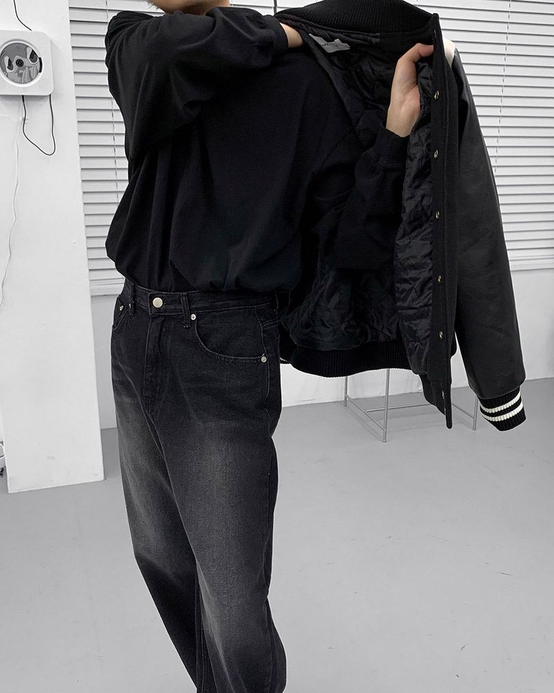 CR Obie wool varsity jacket (2 colors)
