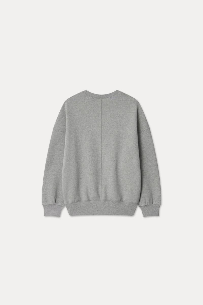 [SET-UP] BIO SWEAT LOGO SET_MELANGE GRAY