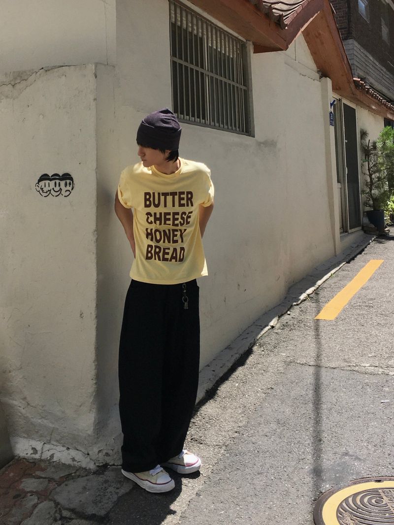 Recipe crop short sleeve T-Shirt 5C