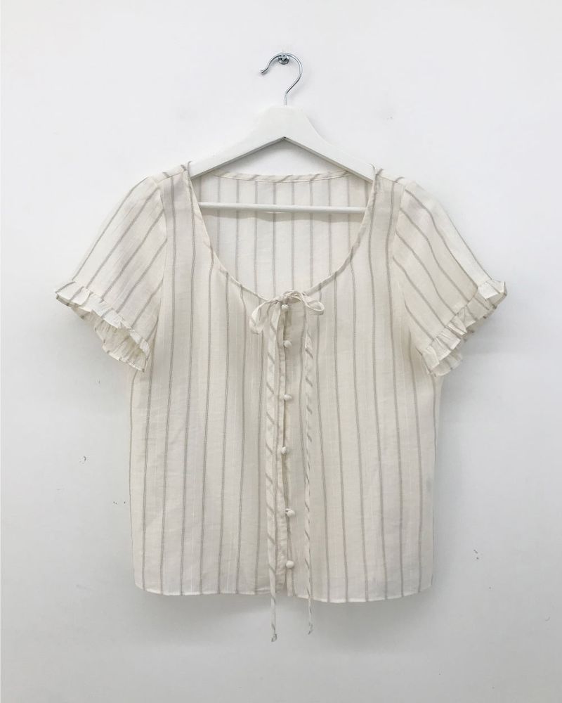 Rotik Bold Sheer Blouse (1color)