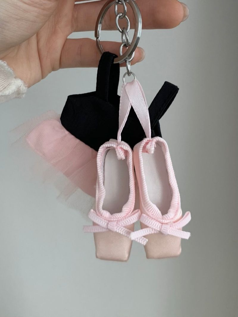 Ballet Tutu&Shoes Keyring